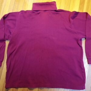 Architect Deep Red Turtleneck Sweater